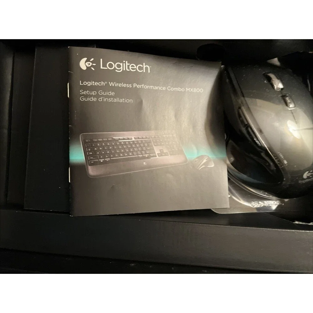 Logitech MX800 Wireless Performance Combo Keyboard Mouse Dongle Tested